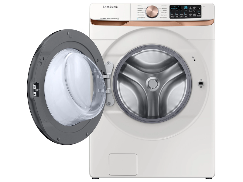 Samsung – 5.0 Cu. Ft. High-Efficiency Stackable Smart Front Load Washer