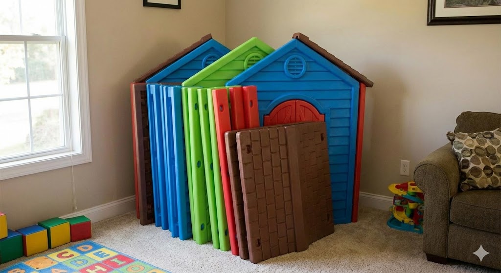 Large Indoor Playhouse – Perfect for 5-10 Year Olds – $60