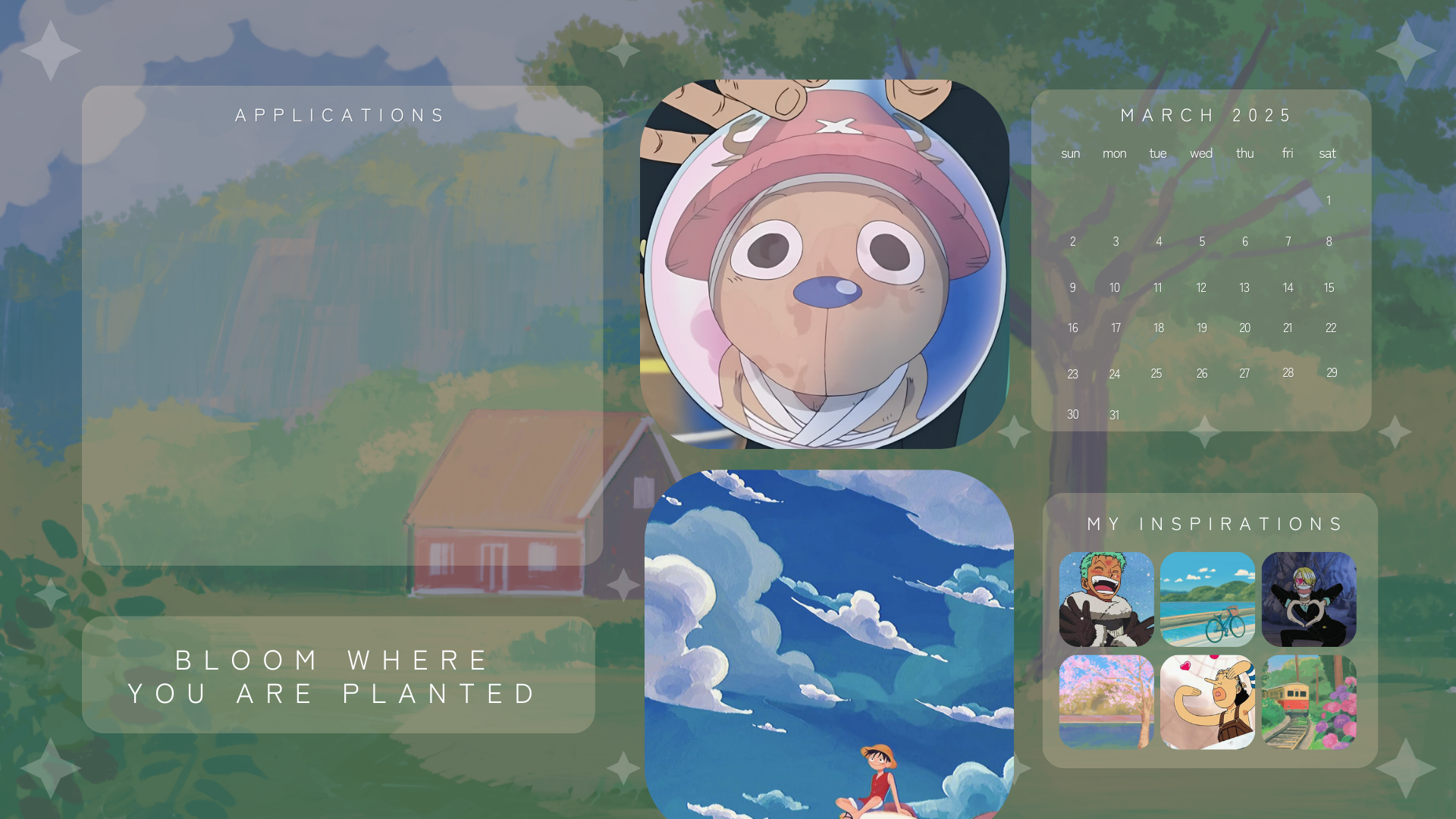 March 2025 Calendar: A beautiful calendar with characters from the show One Piece